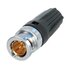 Neutrik NBNC75BFG7 cavo di collegamento BNC Alluminio, Nero