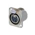 Neutrik NC4FD-LX cavo di collegamento XLR Argento