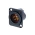 Neutrik NC4MD-LX-B cavo di collegamento XLR Nero