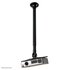 NEWSTAR BEAMER-C350BLACK supporto per proiettore Soffitto Nero