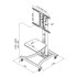 NEWSTAR COMPUTER Mobiletto portatile per schermi LCD/LED/Plasma