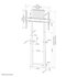 NEWSTAR Neomounts by Newstar supporto a parete motorizzato