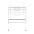 NEWSTAR Neomounts by Newstar supporto da pavimento