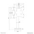 NEWSTAR Neomounts DS42-430BL12 Supporto da tavolo per TV 23-43"- a fissaggio - girevole