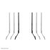 NEWSTAR Neomounts DS45-430BL19 Supporto da tavolo per TV 23-75
