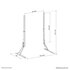NEWSTAR Neomounts DS45-430BL19 Supporto da tavolo per TV 23-75