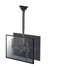 NEWSTAR NM-C440DBLACK supporto a soffitto per tv a schermo piatto 152,4 cm (60") Nero