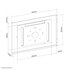 NEWSTAR Porta tablet da parete