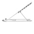 NEWSTAR Supporto per laptop NSLS085SILVER