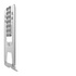 NEWSTAR Supporto per laptop NSLS085SILVER