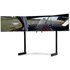 Next Level Racing Supporto per tre monitor autoportante per 3 monitor, colore nero