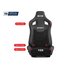 Next Level Racing Sedile reclinabile ELITE ERS4 - Pelle e pelle scamosciata Edition
