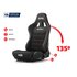 Next Level Racing ERS5 Elite Reclining Seat Fabric & SimAero Mesh Edition