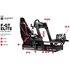Next Level Racing F-GT Elite Aluminium Simulator Cockpit - Wheel Plate Edition