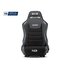 Next Level Racing Sedile reclinabile ELITE ERS3, edizione in pelle e camoscio, sedile regolabile