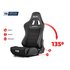 Next Level Racing Sedile reclinabile ELITE ERS5 - Edizione in pelle e pelle scamosciata