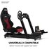 Next Level Racing Sedile reclinabile PRS2 Performance con supporto lombare regolabile fino a 40