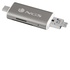 NGS ALLYREADER Lettore di schede USB/Micro-USB Grigio, Bianco
