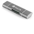 NGS ALLYREADER Lettore di schede USB/Micro-USB Grigio, Bianco