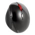 NGS EVO Ergo RF Wireless Ottico 2400DPI Mano destra Nero, Rosso