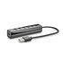 NGS IHUB7 TINY USB 2.0 480 Mbit/s Nero