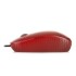 NGS lame USB Ottico 1000DPI Rosso Mano destra