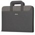 Niji 61496 Cartella Tessuto Grigio A4