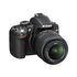 Nikon D3200 Nero + AF-S DX 18-55 VR Stabilizzato