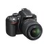Nikon D3200 Nero + AF-S DX 18-55 VR Stabilizzato