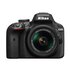 Nikon D3400 + AF-P 18-55mm f/3.5-5.6 G DX VR Stabilizzato [Usato]