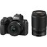 Nikon Z50 II + 16-50mm f/3.5-6.3 VR + 50-250mm f/4.5-6.3 VR + SD 128GB