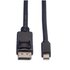 Nilox 2.0m Display Port - Mini Display Port M/M 2 m DisplayPort Mini DisplayPort Nero