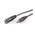 Nilox 2m 3.5mm cavo audio Nero