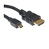 Nilox 2m HDMI cavo HDMI HDMI tipo A (Standard) HDMI tipo D (Micro) Nero