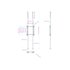 Nilox 6959 Supporto per display espositivi 65