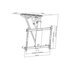 Nilox 7888 Supporto TV parete 70