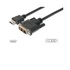 Nilox CMGLP8740 cavo e adattatore video 2 m HDMI DVI-D Nero