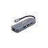 Nilox DOCKING STAT HDMI VGA PD ETH 3USB USB 3.2 Gen 1 (3.1 Gen 1) Type-C Alluminio