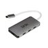 Nilox Link Accessori LKCCH02 Hub di interfaccia USB 3.2 Gen 2 C Argento