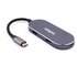 Nilox Mini Docking Station HDMI 3USB PD USB 3.2 Gen 1 (3.1 Gen 1) Type-C Argento
