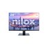 Nilox MONITOR 24" NXMM24FHD112 LED FULLHD IPS 100HZ HDMI/DP SQUARE· Monitor PC 60,5 cm (23.8") 1920 x 1080 Pixel Nero