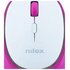 Nilox Mouse Dual Silent rechar White/Pink