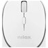 Nilox Mouse Dual Silent recharg. White