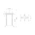 Nilox Multibrackets 3120 Supporto TV a parete 110