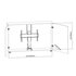 Nilox Multibrackets 5969 Supporto TV parete 65