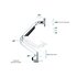 Nilox Multibrackets 7167 supporto da tavolo per Tv a schermo piatto 32