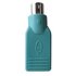 Nilox NX080500105 cavo di interfaccia e adattatore PS/2 USB 2.0 Verde
