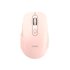 Nilox RATON DUAL WIRELESS 1600 DPI ROSA mouse Ufficio Bluetooth + USB Type-A Ottico