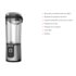 Ninja Blast Frullatore portatile Senza Fili per Frullati, Trita Ghiaccio e Frutta Congelata 0,53 L Nero