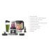 Ninja Frullatore 3 in 1 Foodi Power Nutri con Smart Torque e Auto-IQ da 1200W CB350EU